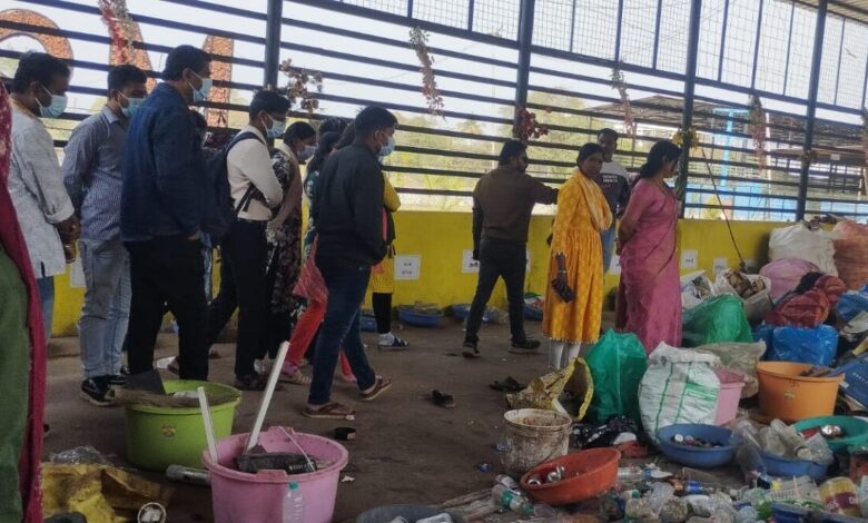 SLRM सेंटर में कालेज के विद्यार्थियों को दिया गया प्रशिक्षण