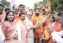 शिवनाथ कांवड़ यात्रा में गूंजा हर-हर महादेव, हजारों शिवभक्तों ने 33 किमी की यात्रा पूरी की